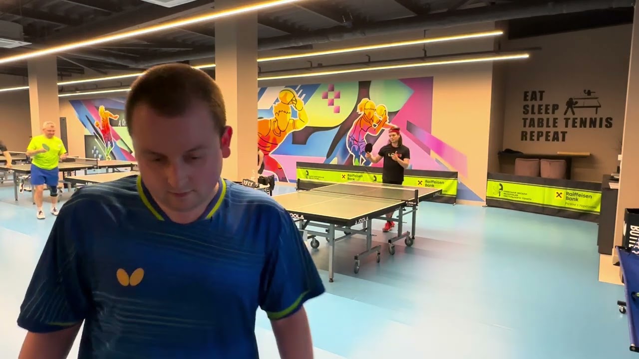 We love playing this game, table tennis