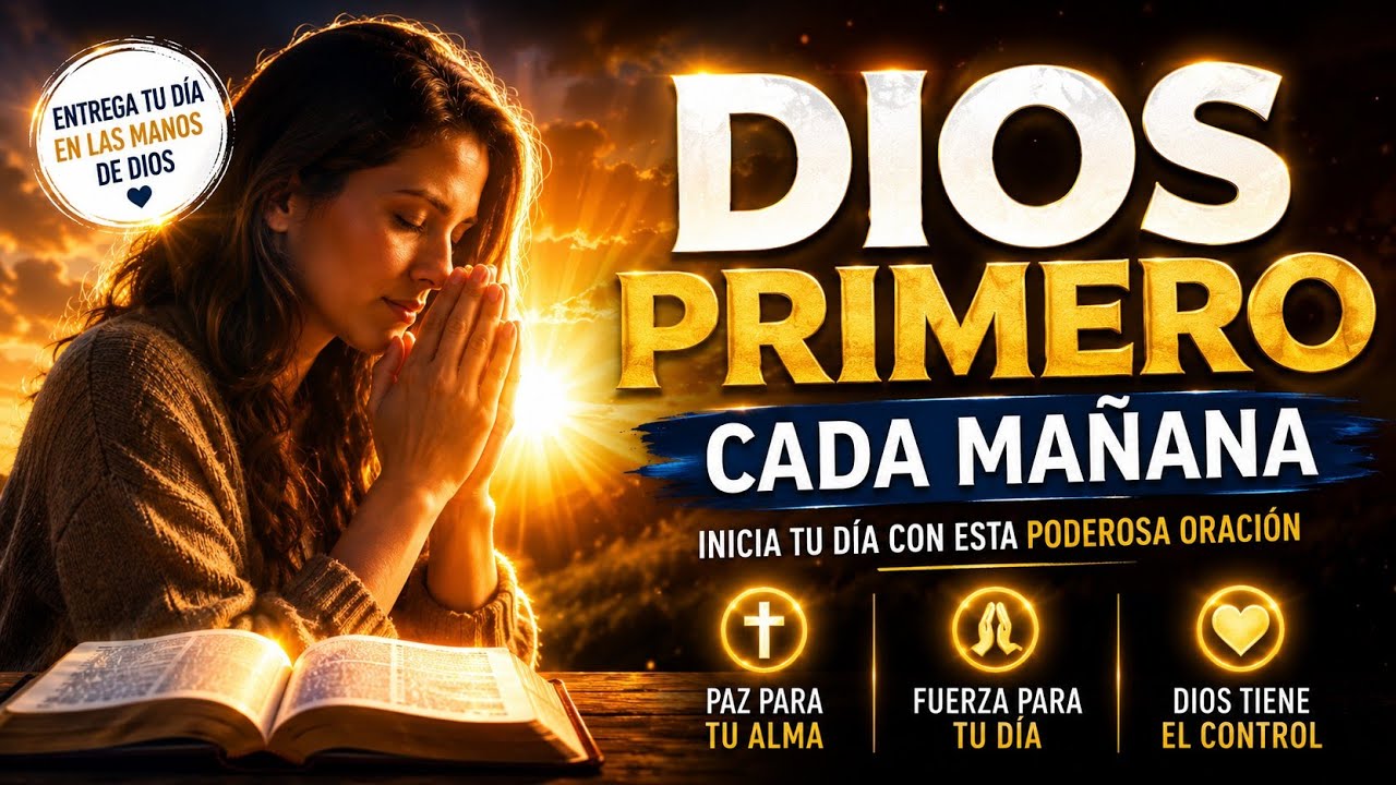CADA MAÑANA, LUCHA POR ALABAR A DIOS PRIMERO | ORACIÓN DE LA MAÑANA