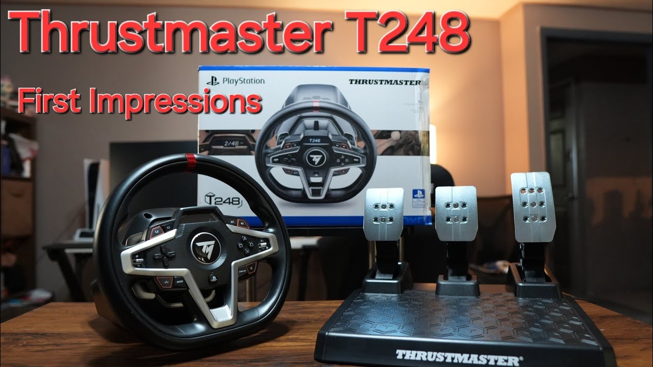 Thrustmaster T248: распаковка, настройка и первые впечатления. Обзор продолжается.