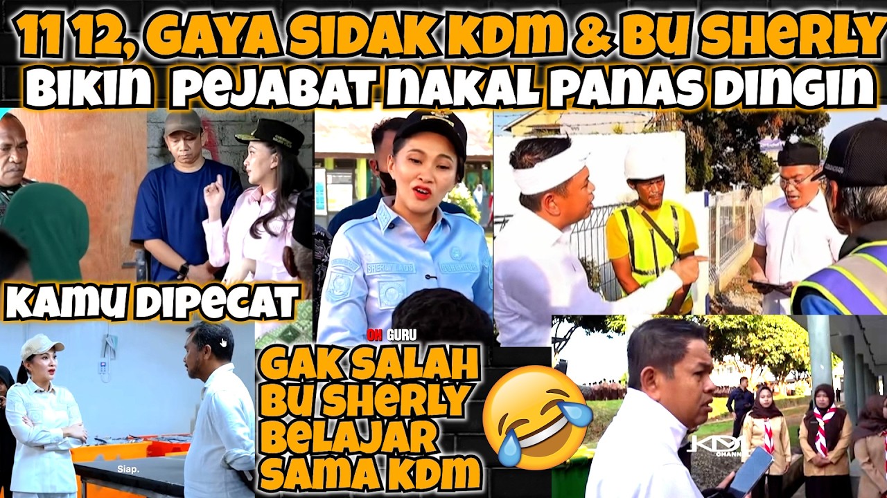 11 12 NIH🤣‼️Gaya SIDAK KDM & Bu SHERLY Bikin ASN PANAS DINGIN‼️KETAUAN LANGSUNG D1P3C4T‼️