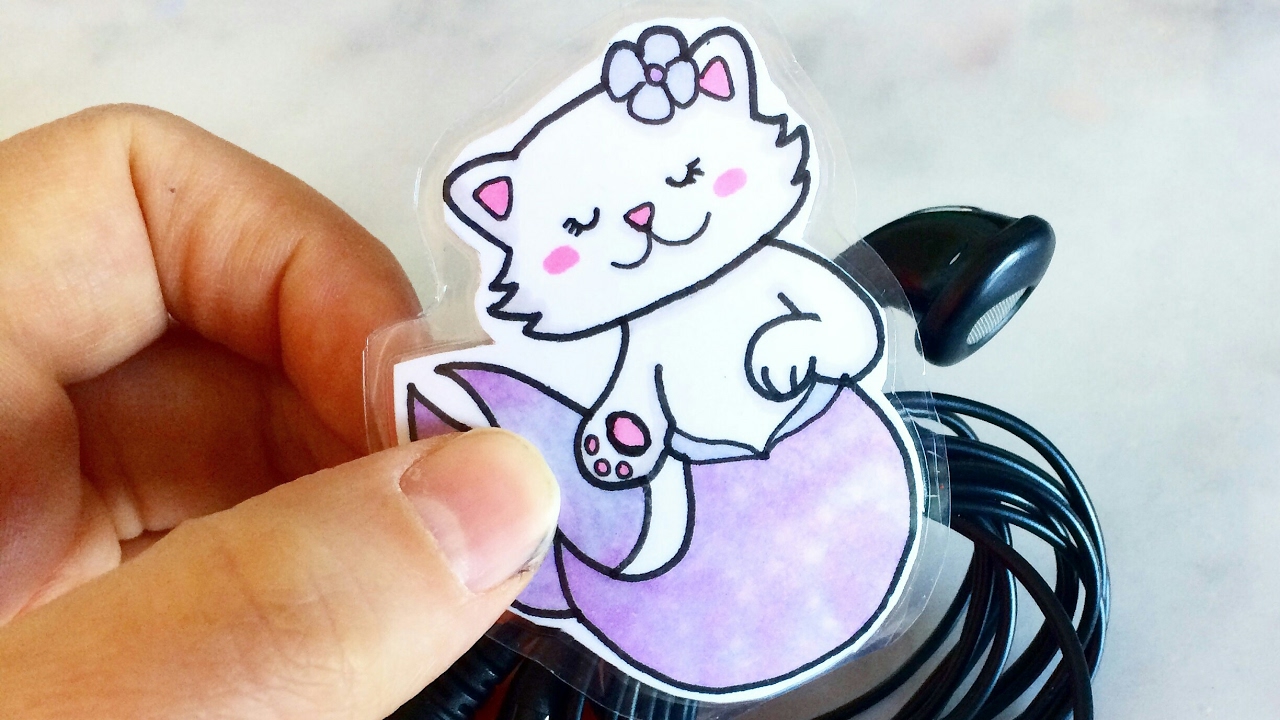 DIY; Purrmaid koptelefoon organizer