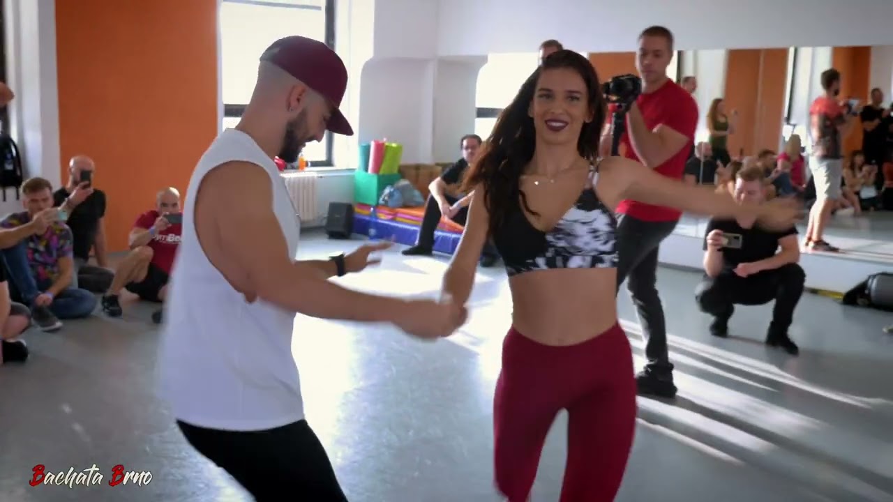 Gero & Miglė - Demo after Saturday workshop at Bachata Sensual Weekend in BRNO (Nov 2022)