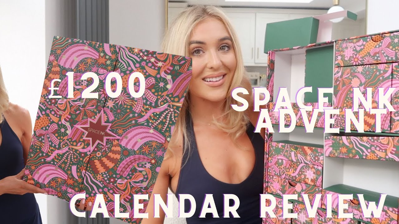 Space NK Advent Calendar Unboxing - Luxury Beauty Advent Calendar What's Inside! FULL UNBOXING