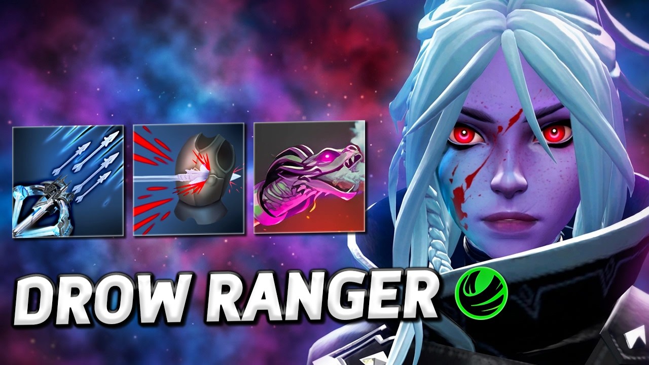 Ядовитый Арбалет На DROW RANGER / World of Dota