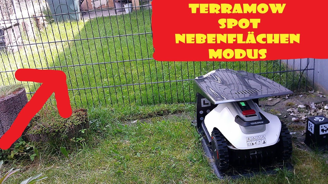 TERRAMOW Mähroboter im Nebenflächen Modus @FrüchtlHarry