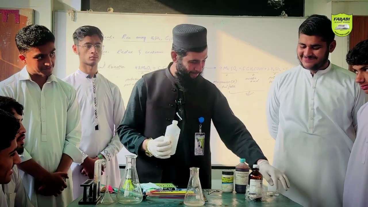 Chemistry Experiment - Class 10th B 