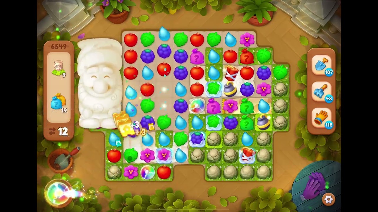 GardenScapes Level 6549 no boosters