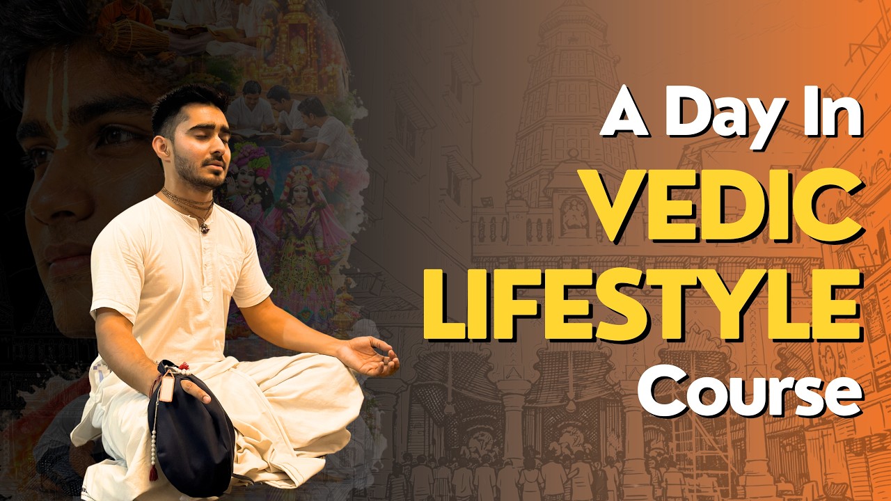 Однодневный курс по ведическому образу жизни в ISKCON Abids, Хайдарабад.