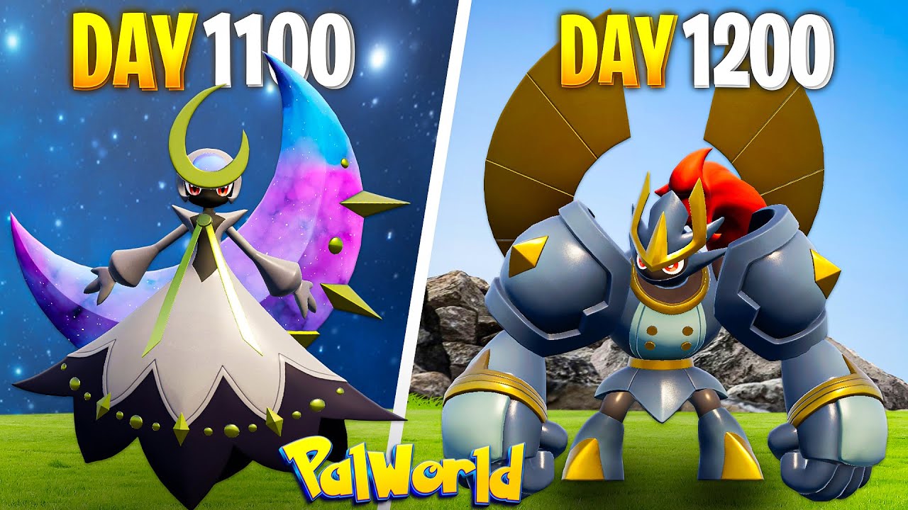 I Survived 1200 Days In Palworld In Hindi || New Update