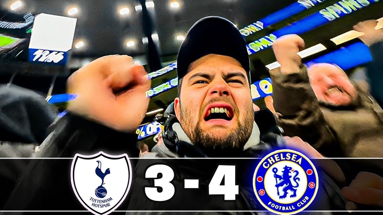IT&rsquo;S HAPPENED AGAIN!! 😂 | Tottenham 3 - 4 Chelsea | Matchday Vlog (Alex)