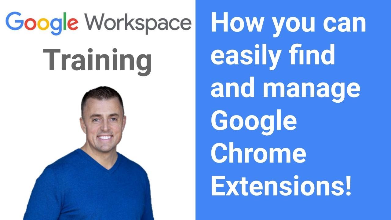How you can easily find and manage Google Chrome Extensions!