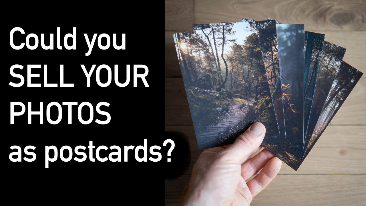 HOW and WHY to sell POSTCARDS of your photographs from your website