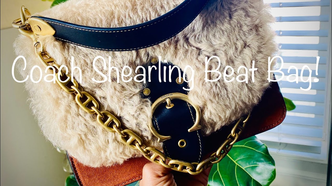Coach Shearling Beat Bag Reveal/Unboxing!