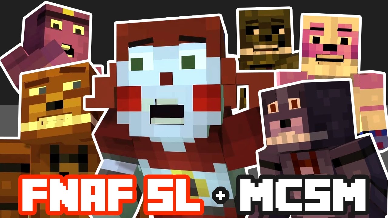 Play as BABY! FULL FNAF Sister Location Theme Minecraft Story Mode