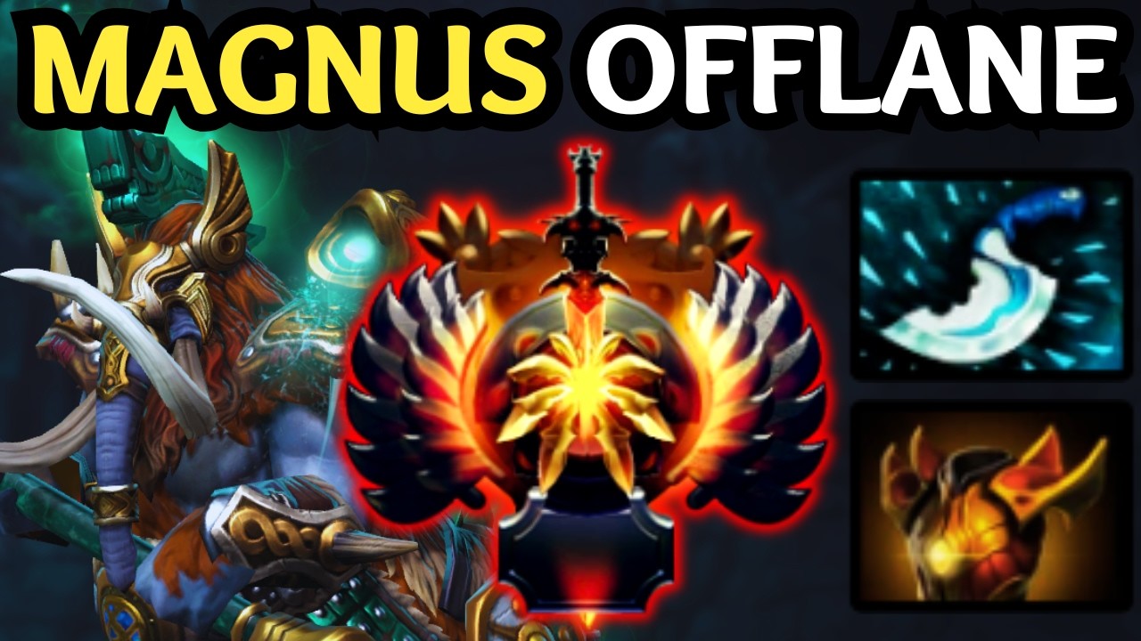 🔥 HOW TO PLAY MAGNUS OFFLANE LIKE A PRO 🔥 DOTA 2