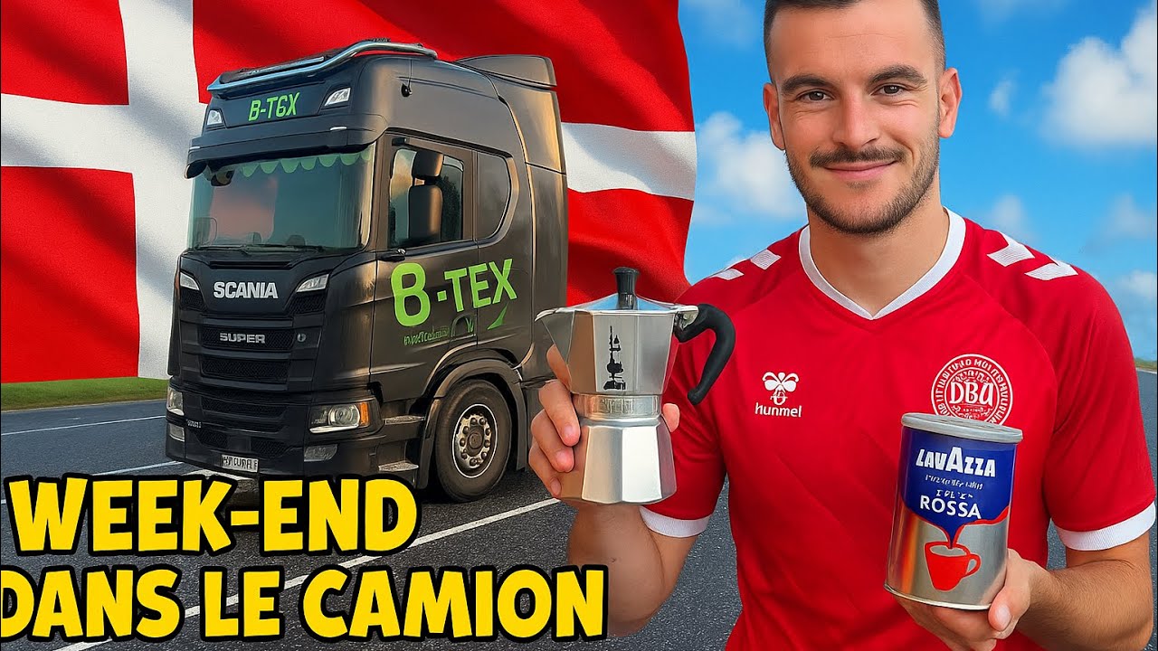 Mon week end dans le camion🚛🇩🇰 