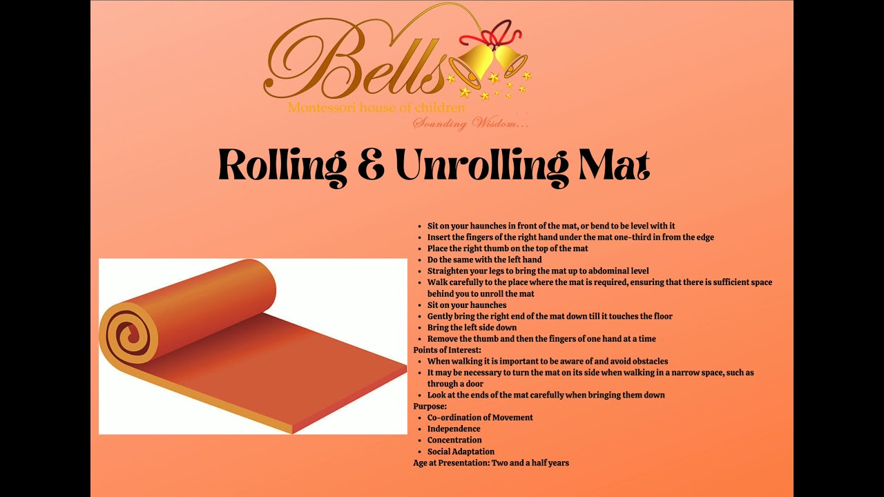 Rolling and Unrolling Mat