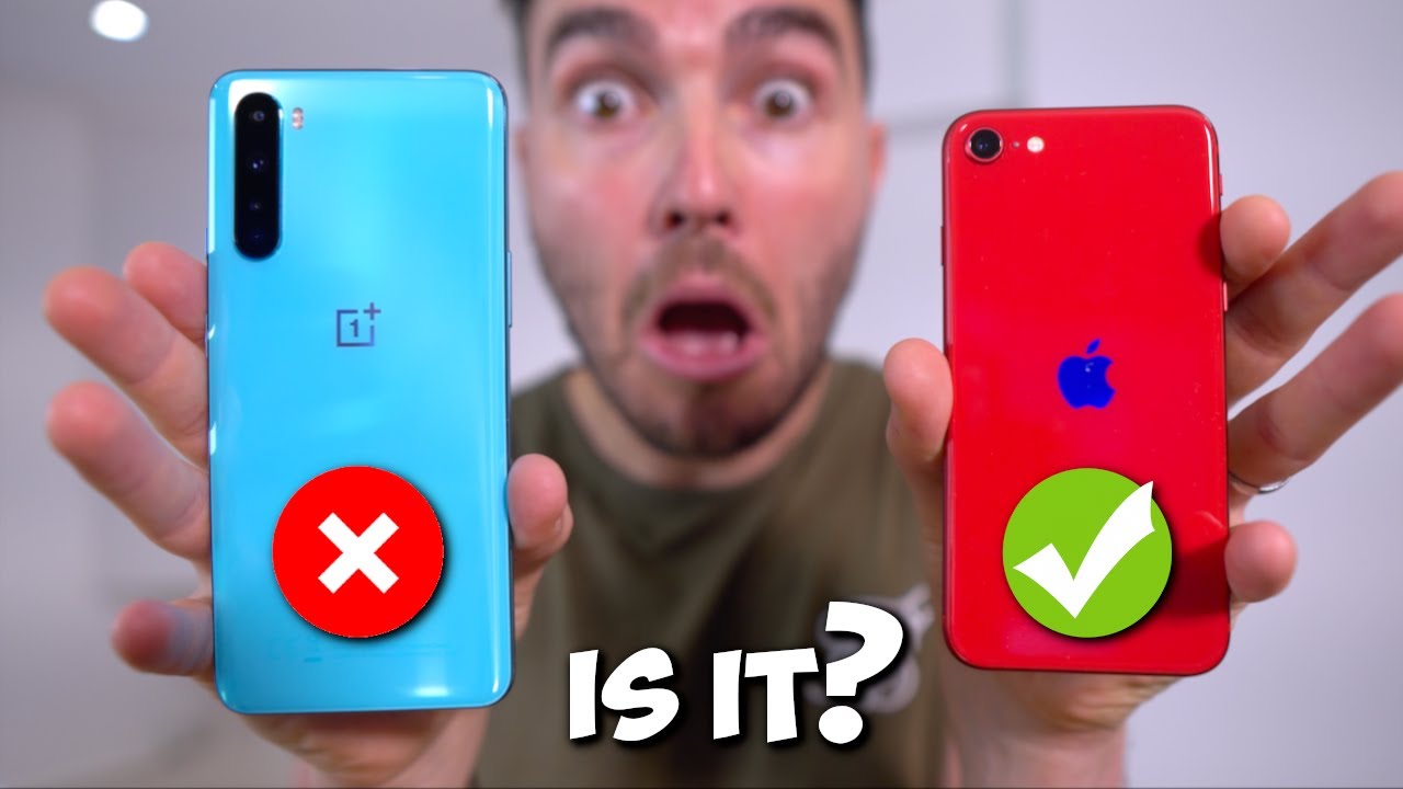 OnePlus Nord vs iPhone SE 2020 | SHOCKING Comparison Review!