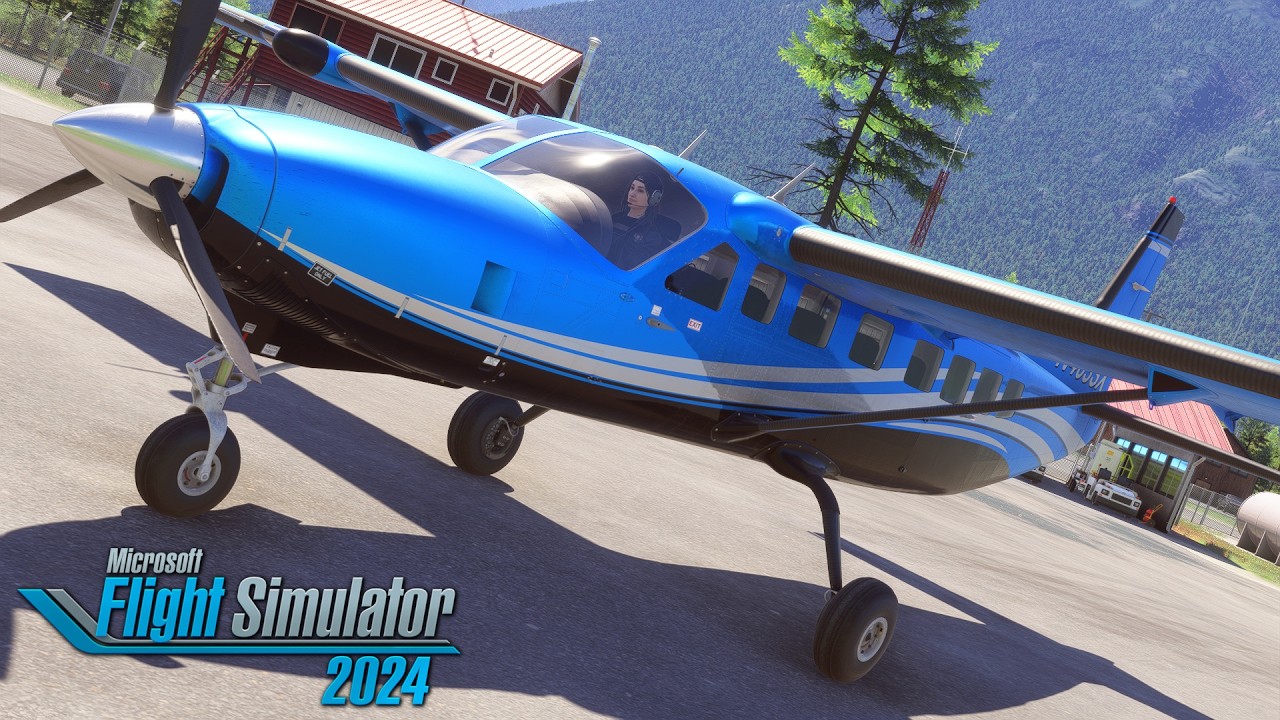 Black Square Cessna Caravan — первый взгляд! — MSFS 2024