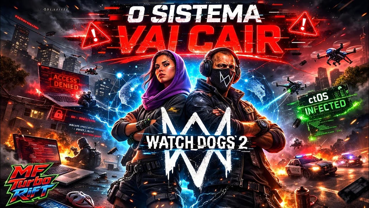 WATCH DOGS 2 DURRUBANDO O CTos⚠️ GAMEPLAY AO VIVO🚫🔴