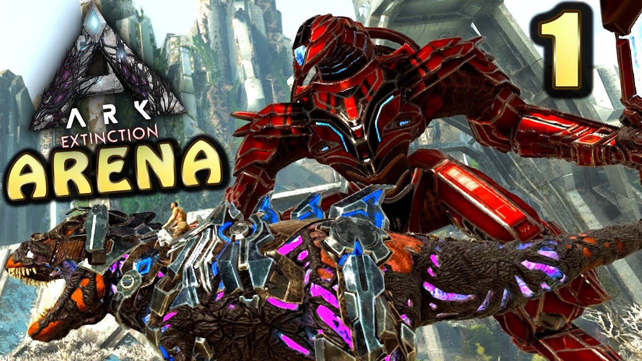 Ark Extinction ARENA #1 Erster Battle Royal Durchlauf mit Community