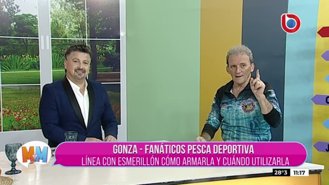 FANÁTICOS DE LA PESCA | GONZALO NOS MUESTRA CÓMO SE ARMA LA LÍNEA DE ESMERILLON Y CUÁNDO USARLA. 