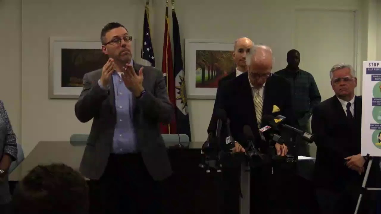 Metro Nashville Coronavirus update press conference