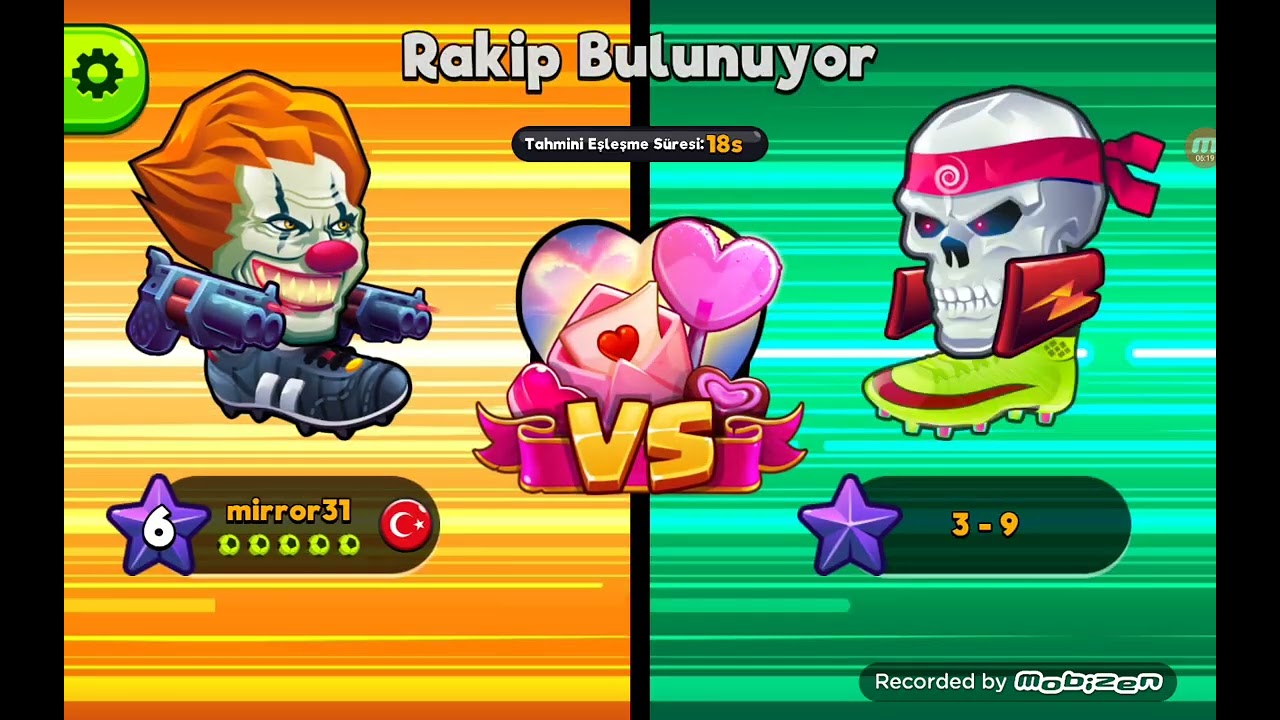 Arkadaşımın doğum günü olduğu için kafa topu 2 oynadım