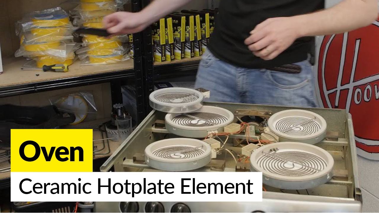 How to Replace a Hot Plate Element on a Ceramic Cooker
