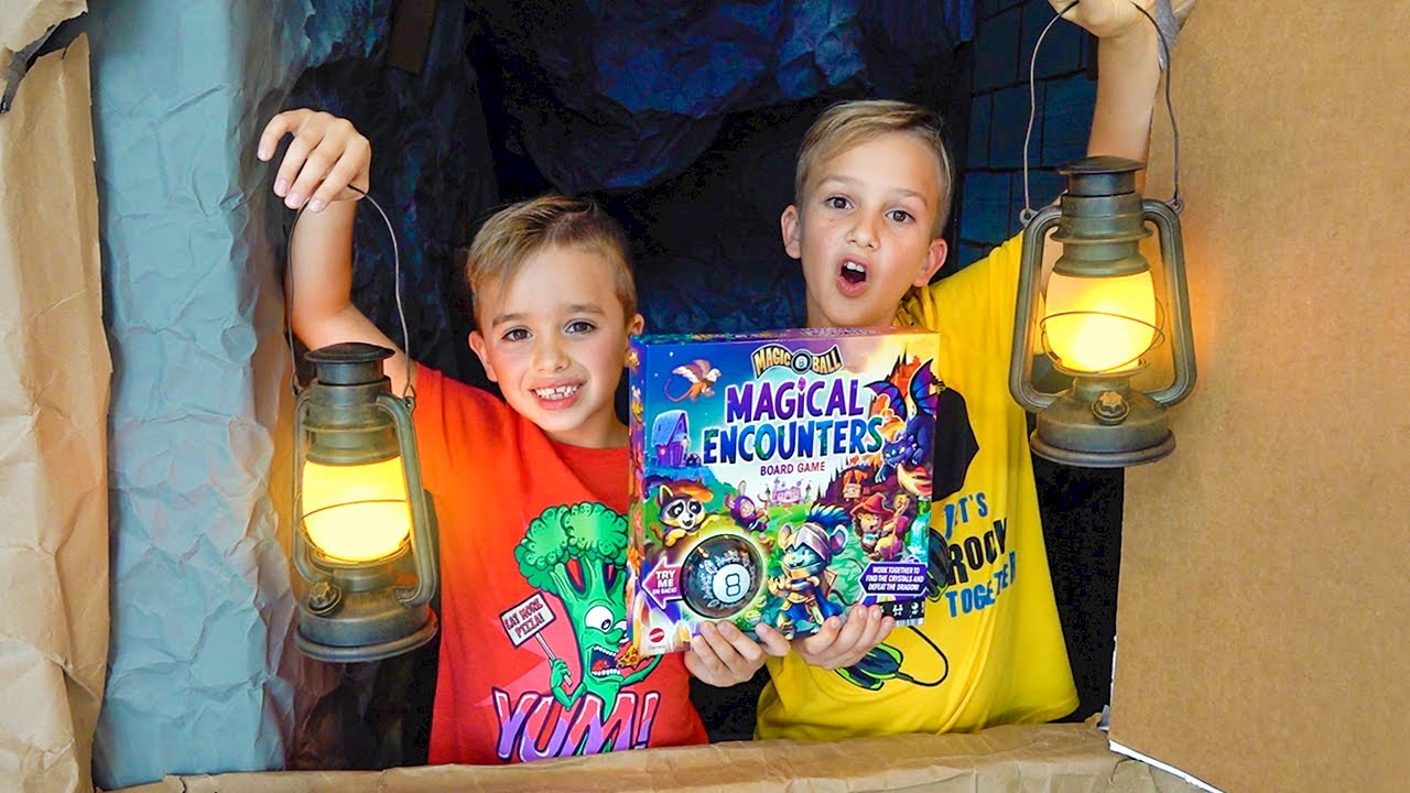 Влад и Ники играют в Magic 8 Ball Magical Encounters