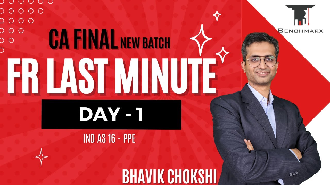 CA Final FR Last Minute Batch Demo - Part 2