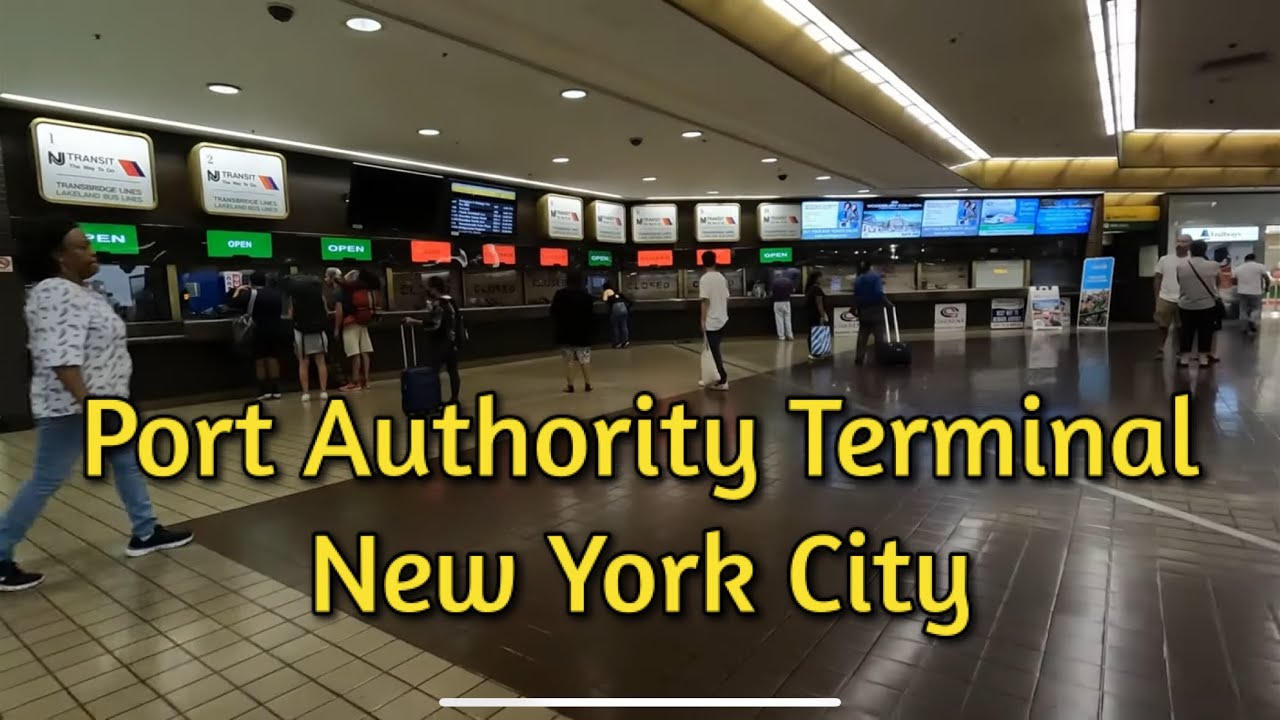 New York City Port Authority Bus Terminal 8th Avenue.