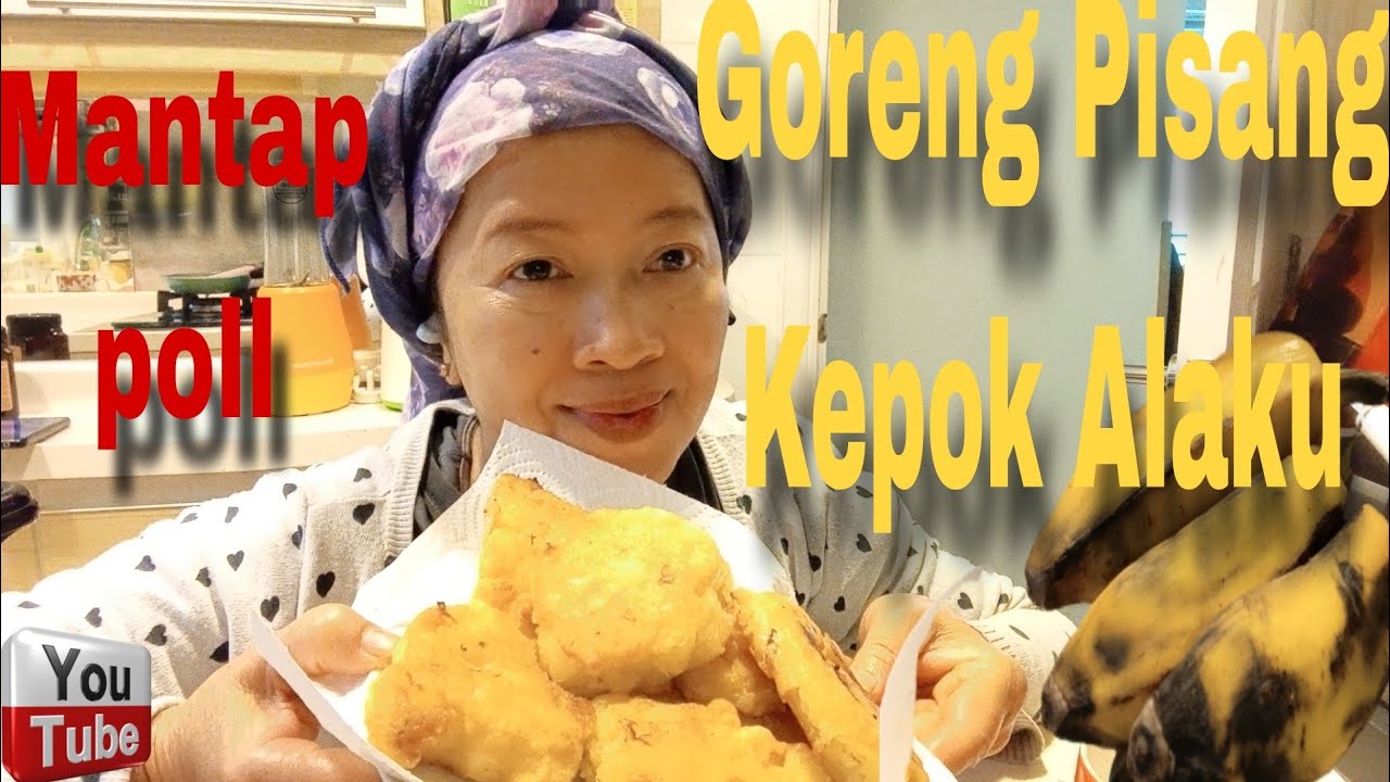 Wuih mantap‼️goreng pisang yo sarapan pisang goreng😅