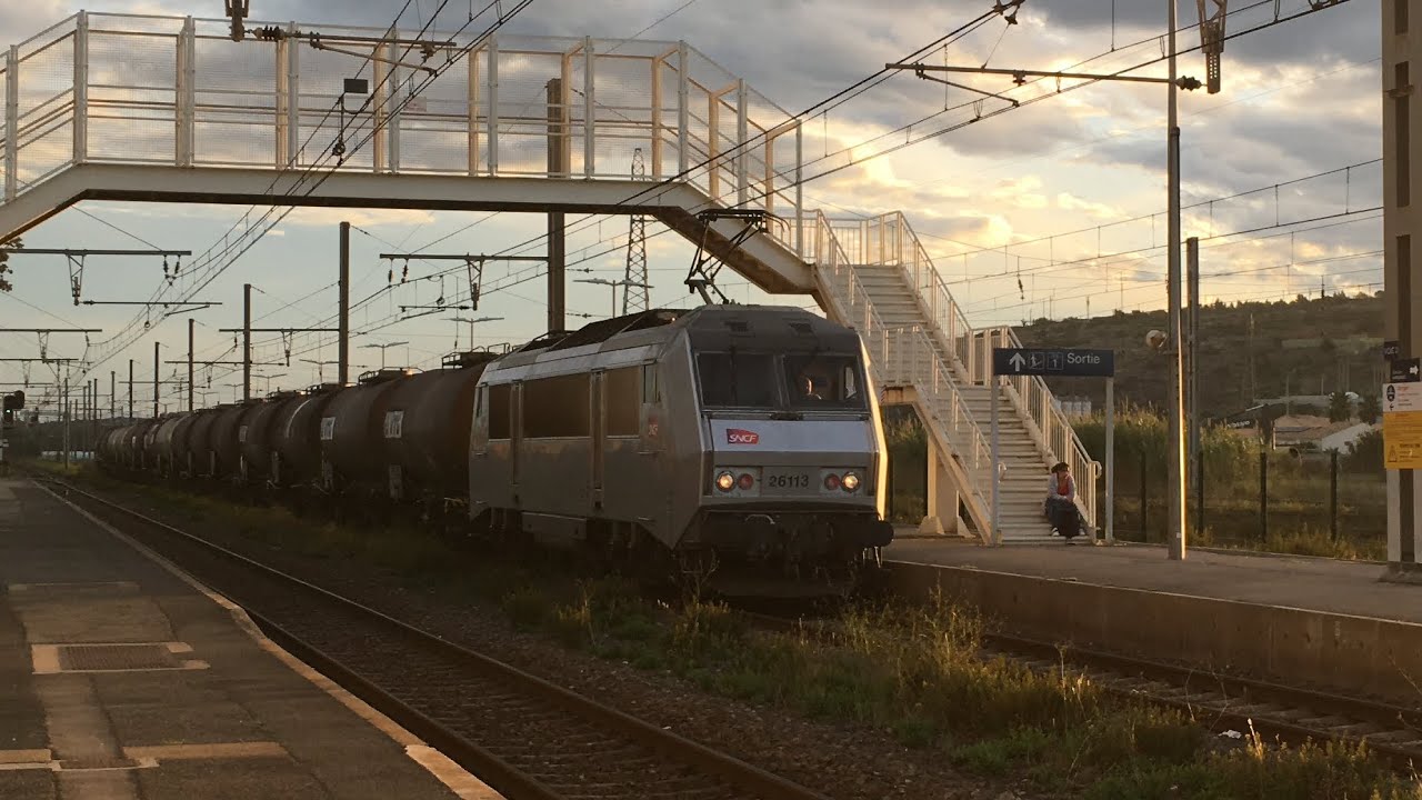 Quelques trains à Port la Nouvelle