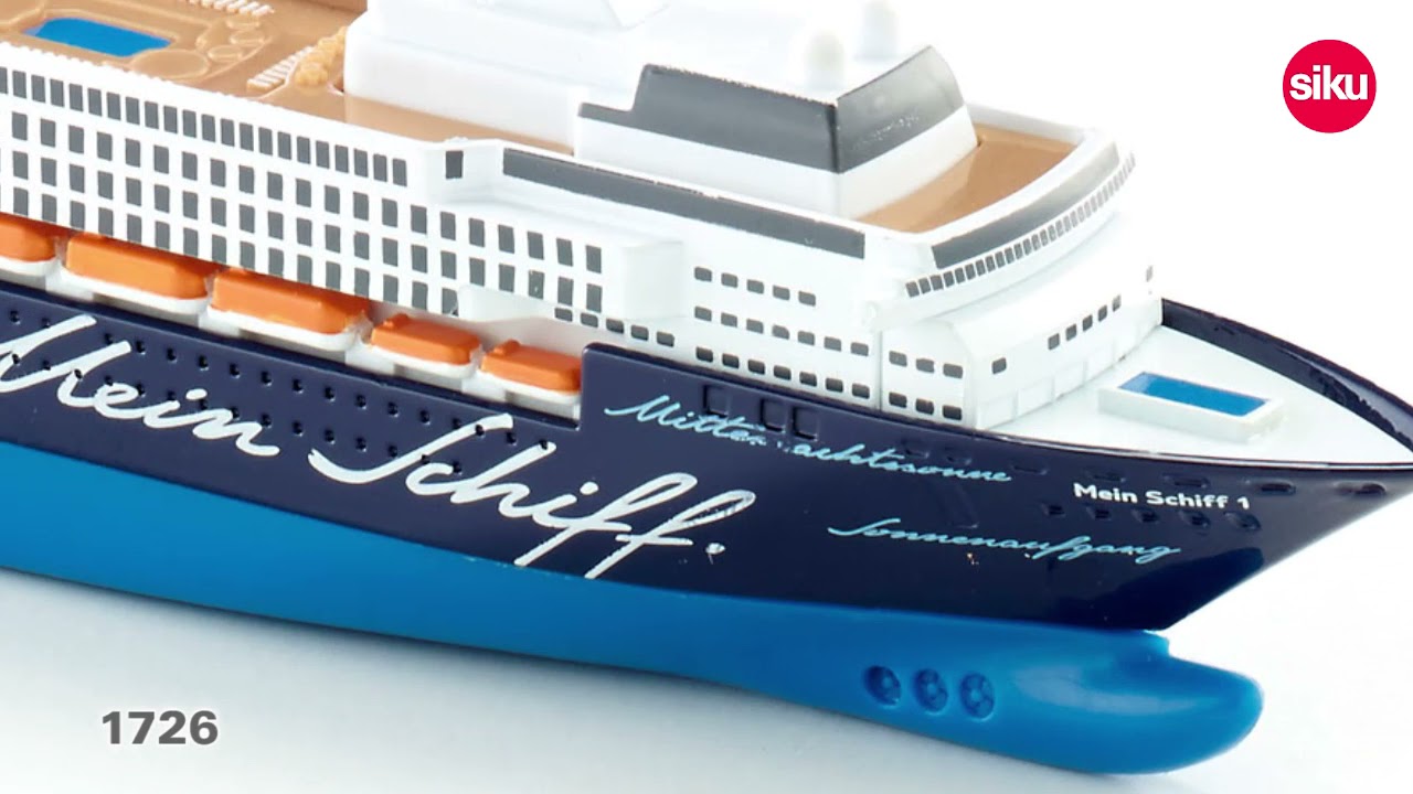Siku Super 1726 Mein Schiff 1 (My Ship) Die Case Scale 1:1700