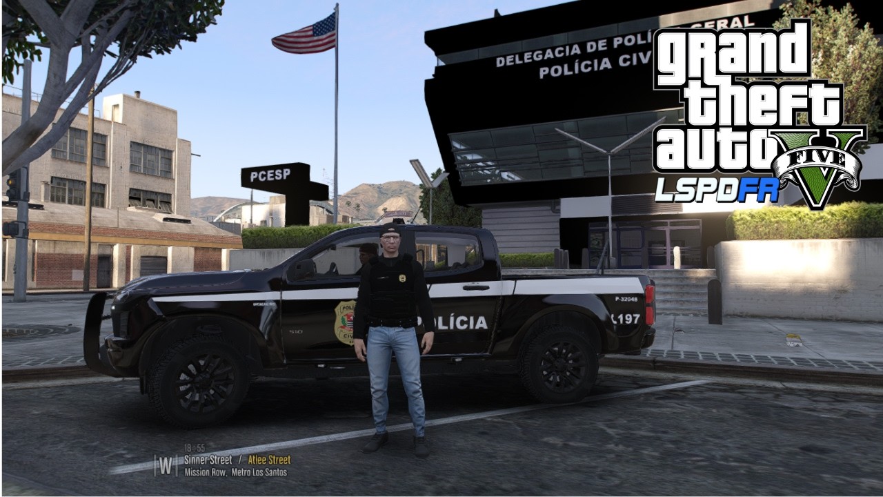 S10 PCESP 🚨 MANDADO DE BUSCA E APREENSÃO; TENTOU DAR FUGA | PCESP | GTA V LSPDFR