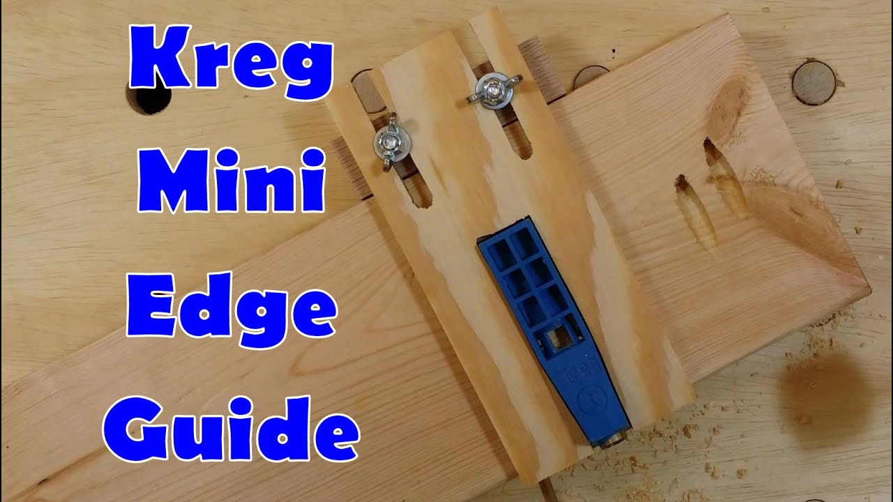 Edge Guide for Kreg Mini Pocket Hole Jig