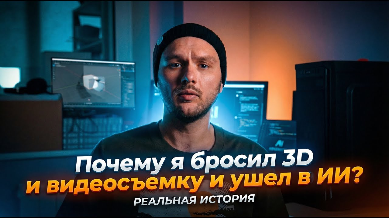 Почему я перешел в нейросети?