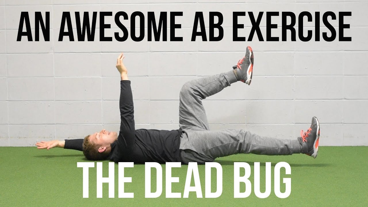 Dead Bug - an ab exercise you can do anywhere