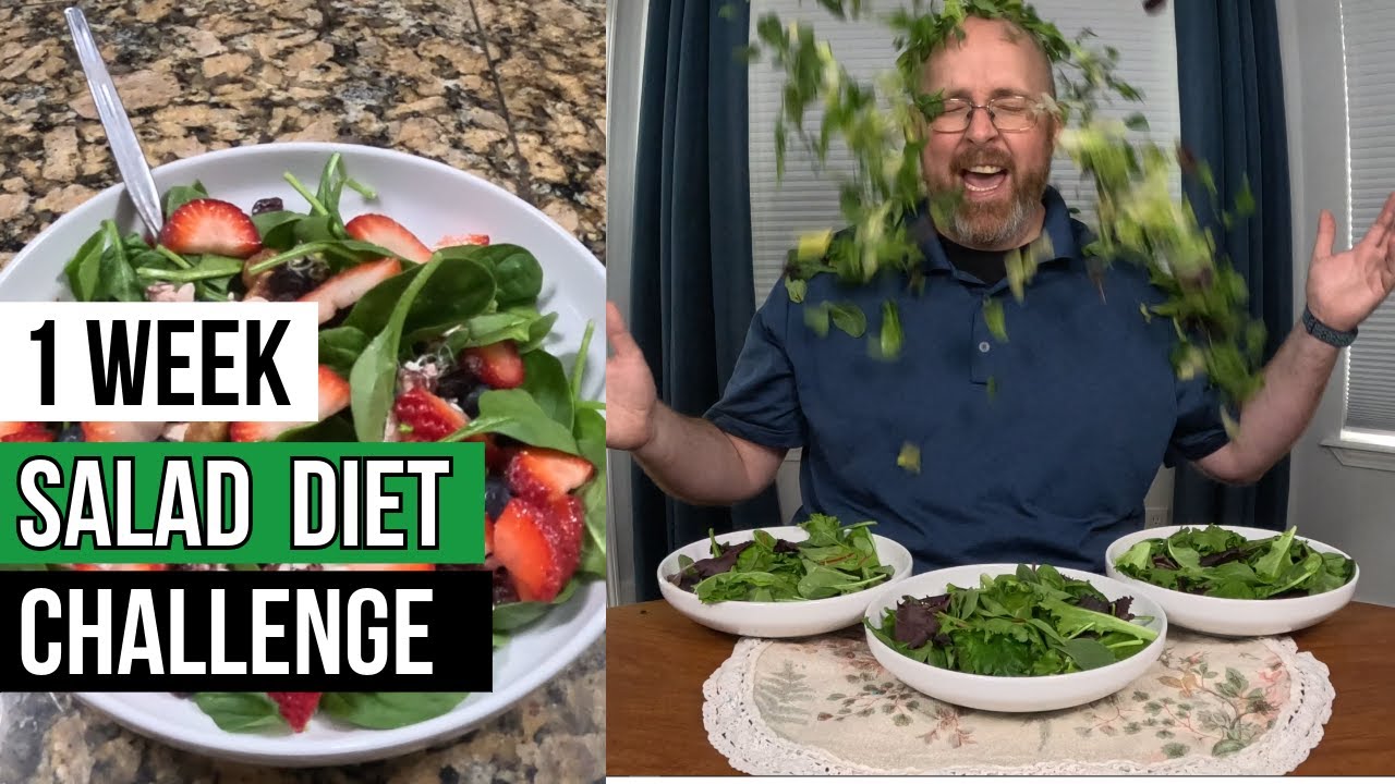I ONLY ATE SALADS For A Week!