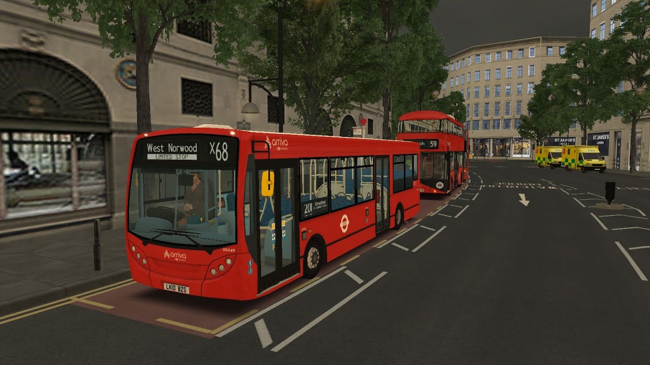 Route X68 - london - Omsi 2