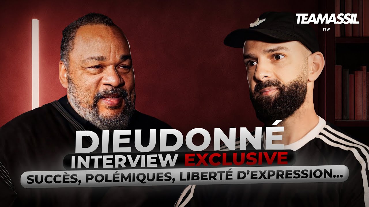 DIEUDONNÉ INTERVIEW EXCLUSIVE : 30 ans de carrière entre succès, polémiques et liberté d'expression