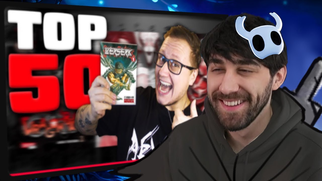@oru-san TOP 50 MANGA und danach das erste Mal Hollow Knight 