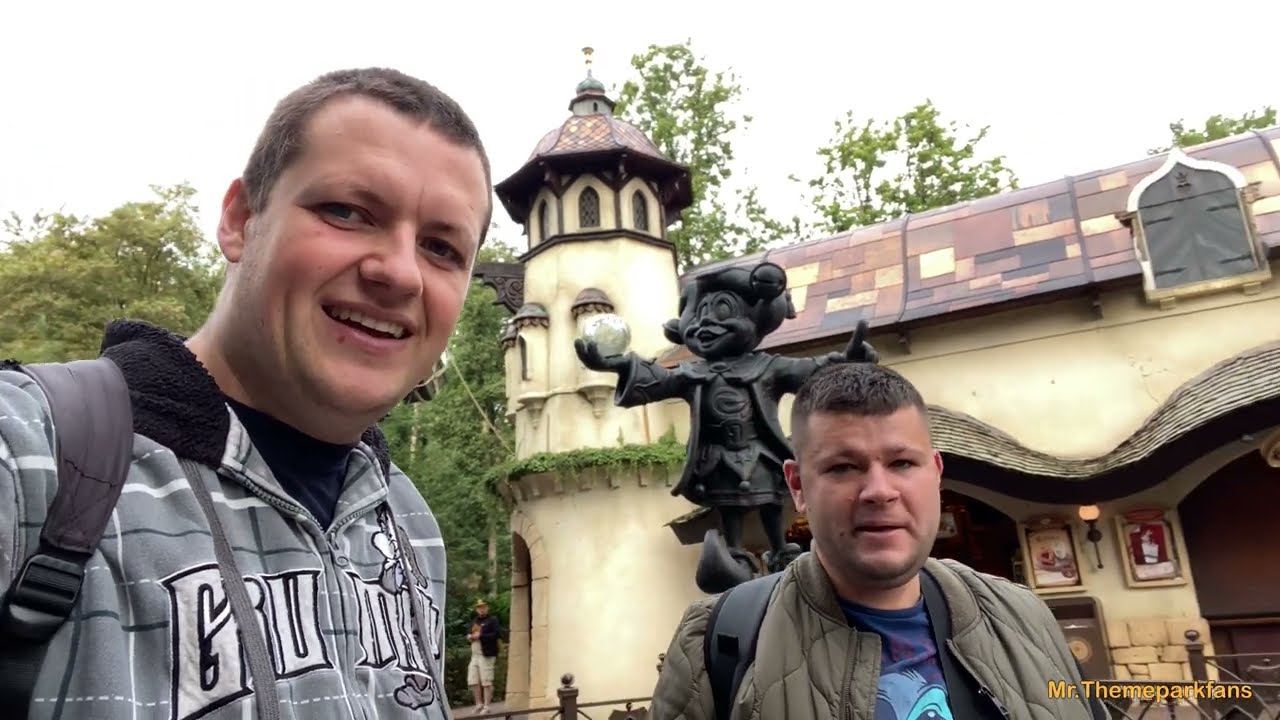 Eerste keer de Efteling met tekenaar schetsvlogger. :)