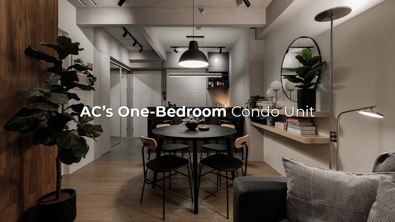 AC’s One-Bedroom Condo Unit | A 48 sqm Japandi-Industrial Condo Unit in Pasig City.