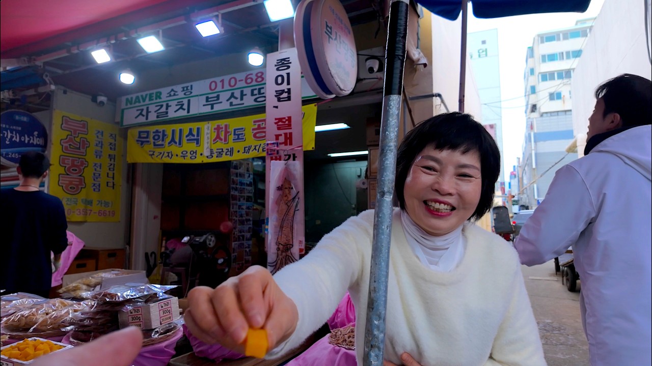 Jagalchi Market Morning Walk | Busan Local Life 🇰🇷