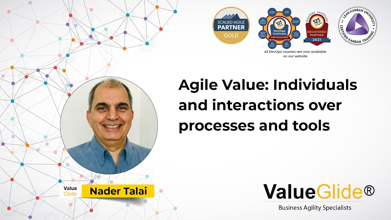 Individuals and interactions over processes and tools.