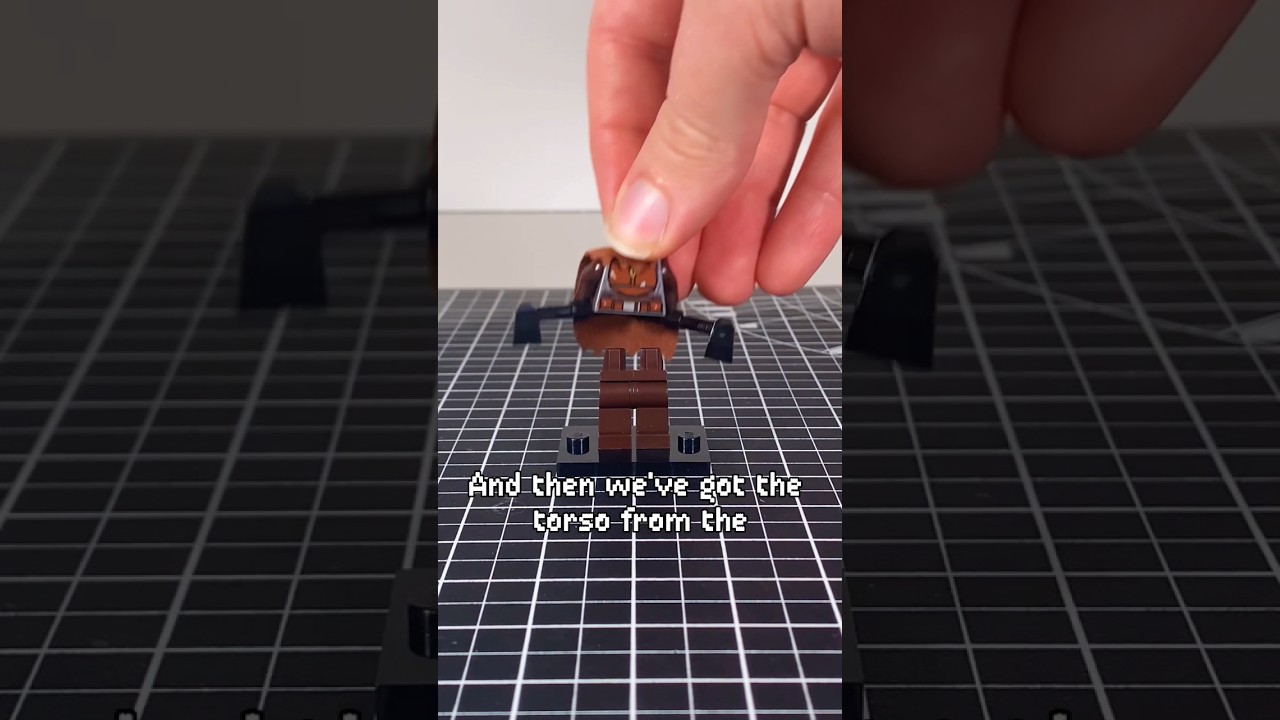 Изготовленный на заказ мандалорский берсерк LEGO