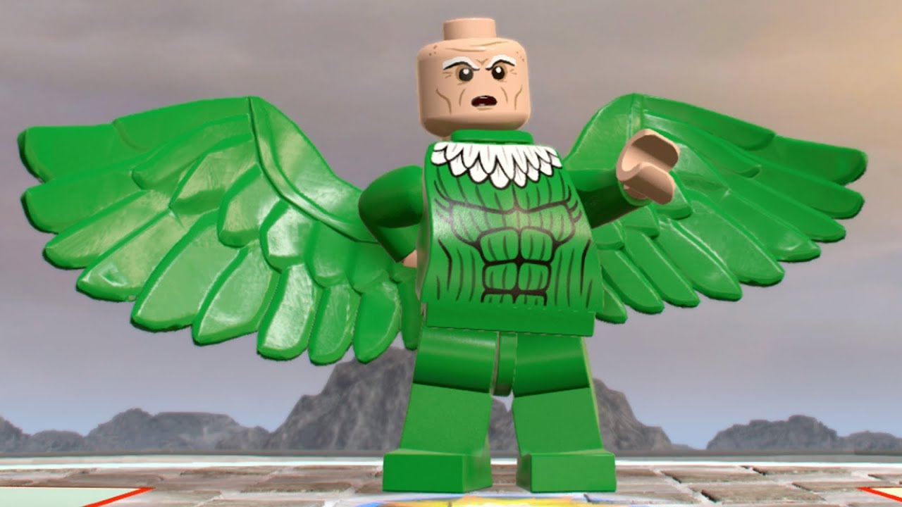 LEGO Marvel Super Heroes 2 - Vulture (Classic) - Open World Free Roam Gameplay (PC HD) [1080p60FPS]