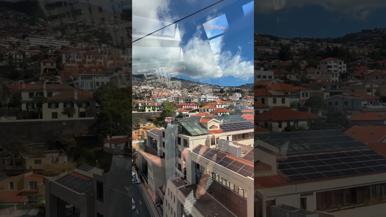 Madeira Cabel Car in Funchal | Way up | #madeira #teammarietta